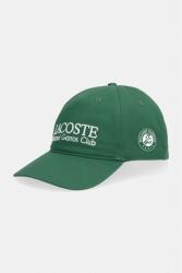 Lacoste siltes sapka pamut - zöld M