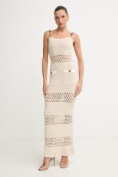 Elisabetta Franchi ruha pamuttal - bézs 40