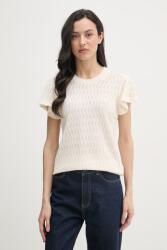 MOS MOSH női pamut pulóver Ganna - bézs L