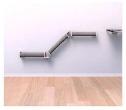 TRIXIE Kaparófa Fali Szett Mászópálya, 195x78cm, Fehér/Szürke