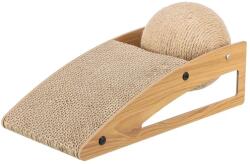 TRIXIE Kaparó Rámpa Labdával karton/MDF, 40 × 17 × 20 cm