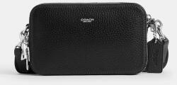 Coach férfi bőr oldaltáska Clinton Crossbody - fekete Univerzális méret
