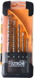 HOTECHE Fúró készlet kőzet+beton 5 részes 4-10mm Crv. Hoteche (521001)