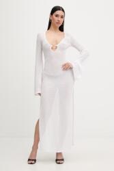 Bardot nyári viszkóz ruha - fehér L