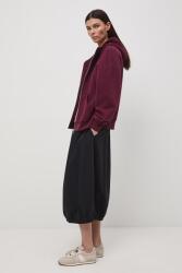 MEDICINE cipzáras melegítőfelső kapucnival női - burgundia XS