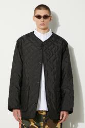 Kenzo rövid kabát Weave Liner - fekete M