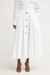 Simona Corsellini szoknya pamut - fehér 42