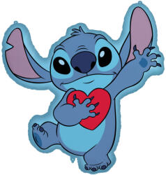  Disney Lilo és Stitch, A csillagkutya Heart fólia lufi 86 cm (PNN97184) - aprotalpak