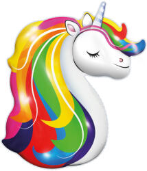 Unikornis Rainbow Colors fólia lufi 70x86 cm (PNN98039) - aprotalpak