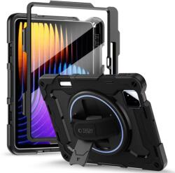  Tablettok XIAOMI PAD 8 / PAD 8 PRO (11, 2 coll) - SOLID360 ütésálló, kitámasztható, fekete tablet tok