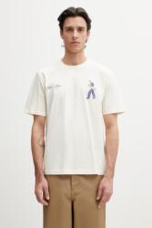 Filling Pieces férfi pamut póló Bakery - bézs L