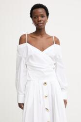 Simona Corsellini átlapolós női pamut - fehér 40