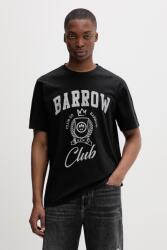 Barrow t-shirt női pamut - fekete XL