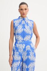 Lola Casademunt női blúz viszkózzal - kék L