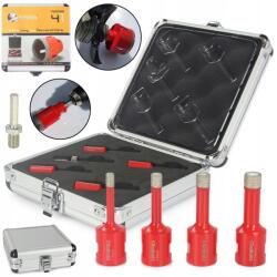 MAR-POL Gyémánt Fúrókoronák 6/8/10/12mm Long-Life Rapid (M22596)