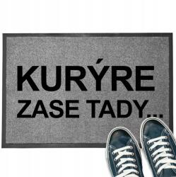 TabPrint Lábtörlő Szürke Bejárati 40X60 Tartós Nyomtatás Futár Ismét Itt. . . MIX Wz (WYCIERACZKA 40x60 WEJŚCIOWATRWAŁA)