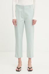 Calvin Klein chinos női pamut elasztánnal - türkiz M
