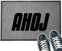 TabPrint Lábtörlő Szürke 40X60 Tartós Monokróm Nyomtatás Szia MIX Wz (WYCIERACZKA WEJŚCIOWA 40x60 TRWAŁA )