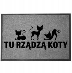 TabPrint Lábtörlő Bejárati Monokróm 40X60 Stílus Ajándék Divatos Dekoráció Nyomtatás (WYCIERACZKA STYL MONOCHROM MOCNA TRWAŁA SZARA)