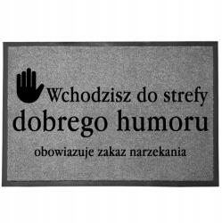 TabPrint Lábtörlő Bejárati Monokróm 40X60 Divatos Stílus Nyomtatás Dekoráció Ajándék (WYCIERACZKA MOCNA STYL SZARA TRWAŁA MONOCHROM)