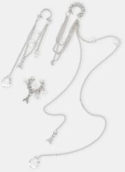 Patrizia Pepe női fülbevaló 3-as csomag - ezüst Univerzális méret