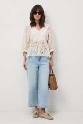 MEDICINE női blúz lyocellel - bézs L