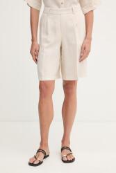 OUI rövidnadrág női vászon - bézs 38