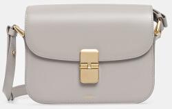 APC A. P. C. bőr táska Sac Grace Small - szürke Univerzális méret
