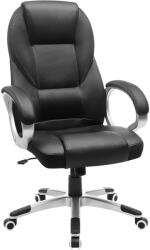 Brius Scaun de birou ergonomic, reglabil pe inaltime, functie balans, tapitat piele sintetica, 54x50x122 cm, nergu (EZ-OBG22B)
