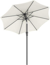 Brius Umbrela de gradina 200 cm, inclinare dubla 30A , poliester UPF 50+, cadru metalic, bej (EZ-GPU202M01)