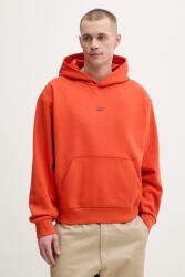 Oakley kapucnis melegítőfelső férfi pamut - narancssárga S