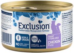 Exclusion Mono Noble Grain Cat Sterilized Giant Chicken 85 g