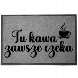 TabPrint Lábtörlő Bejárati Monokróm 40X60 Ajándék Dekoráció Stílus Nyomtatás Divatos (WYCIERACZKA MONOCHROM TRWAŁA STYL SZARA MOCNA)