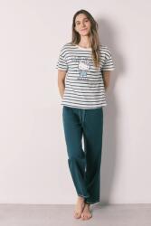 Women'Secret kétrészes pizsama női pamut - türkiz XL