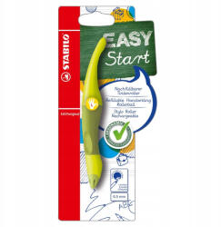 STABILO EasyOriginal Start rollertoll, 0, 5 mm, balkezes, zöld tolltest, kék (TST46840)