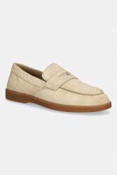 Michael Kors mokaszin férfi velúr Wesley Slip On - bézs Férfi 44.5