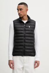 U. S. Polo Assn U. S. Polo Assn. ujjatlan kabát férfi Bound Quilted Gilet - fekete M