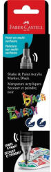 Faber-Castell Black Edition Shake&Paint fekete kétvégű akrilfilctoll (FC285598) - tintasziget - 1 299 Ft