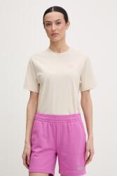 Jack Wolfskin póló női pamut Celebrate The Paw - bézs XS