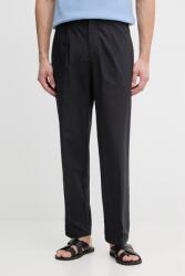 Giorgio Armani chinos férfi pamut - sötétkék 54