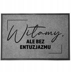 TabPrint Lábtörlő Bejárati Szürke Otthoni Dekoráció Ajándék Lelkesedés Nélkül (WYCIERACZKA BEZ ENTUZJAZMU SZARA)