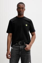 Barrow t-shirt pamut - fekete M - answear - 17 990 Ft