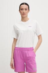 Jack Wolfskin női pamut póló Celebrate The Paw - fehér XS