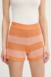 Lacoste rövidnadrág női pamut - narancssárga 32