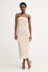 Simona Corsellini nyári viszkóz ruha - bézs 34