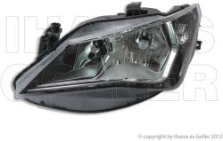 Seat Ibiza 2012-2015 - FSZ 2H7 bal króm házas (motoros) DEPO