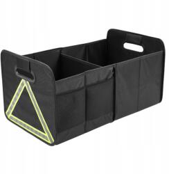 EdiBazzar Összecsukható Szervező Zsebekkel, Nagy Autós Csomagtartó Tároló Doboz (Skrzynka Do Bagażnika Składany Organizer)