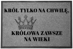 TabPrint Lábtörlő Bejárati Monokróm 40X60 Ajándék Dekoráció Nyomtatás Divatos Stílus (WYCIERACZKA TRWAŁA MONOCHROM SZARA MOCNA STYL)