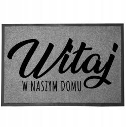 TabPrint Lábtörlő Bejárati Monokróm 40X60 Stílus Nyomtatás Dekoráció Divatos Ajándék (WYCIERACZKA STYL SZARA TRWAŁA MOCNA MONOCHROM)