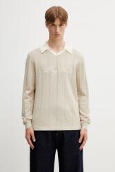 Filling Pieces férfi pulóver viszkózzal Football Jersey - bézs M